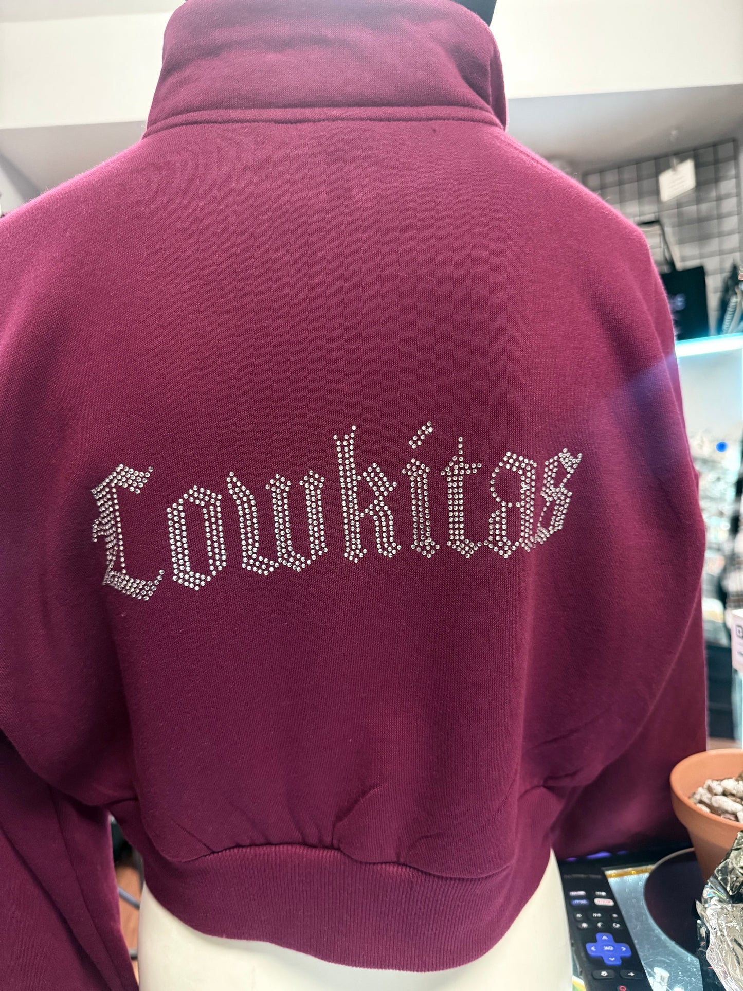 Midnight Cruise Crop Sweater