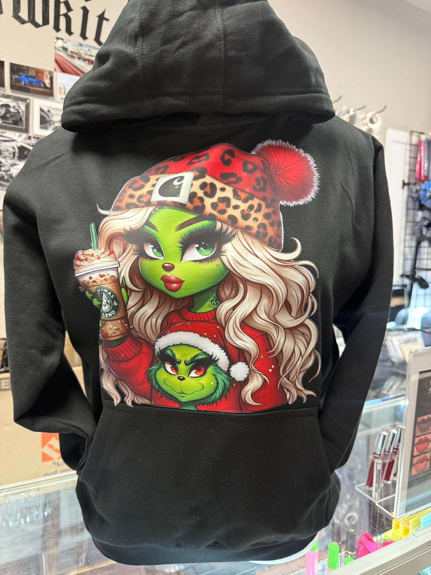 Lady Grinch Hoodie