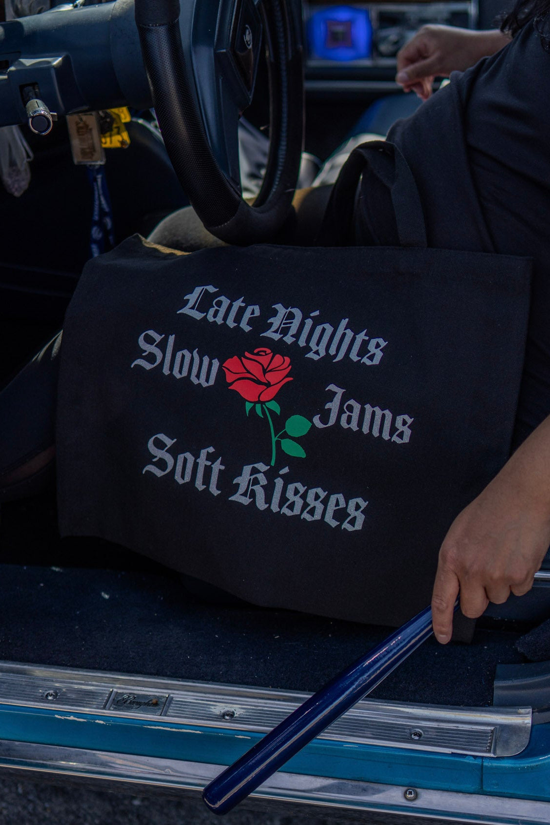 Late Night, Slow Jams Tote